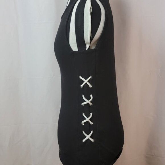 White House Black Market Side Laced Tank - Size XS - Super Cute - Picture 5 of 9